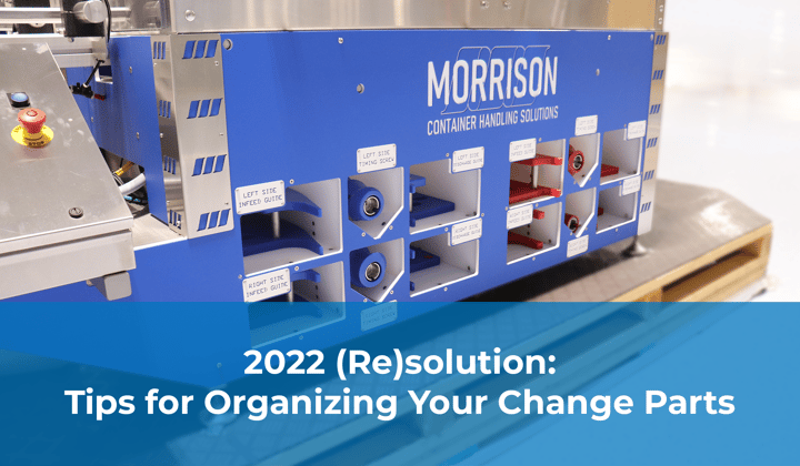 2022 (Re)solution: Tips for Organizing Your Change Parts